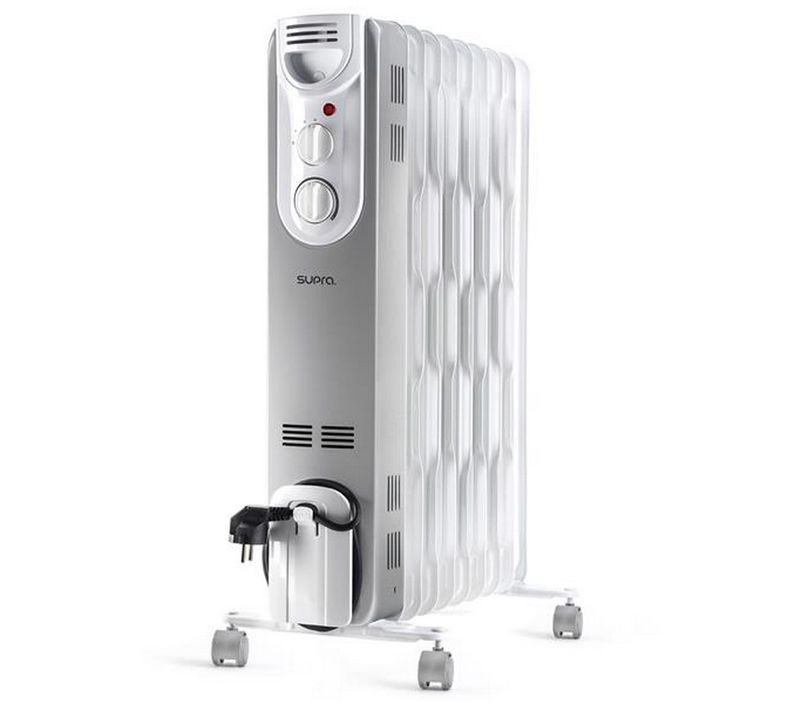Radiateur Bain D'huile 2000w Blanc Fr9010390b