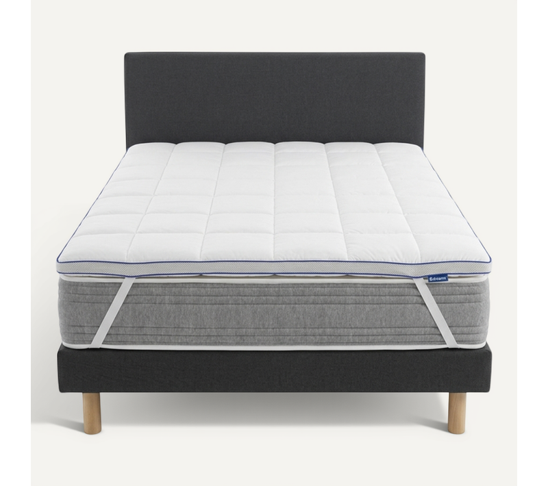 Surmatelas Moelleux 140x190cm - Qualité Hôtellerie - Fabriqué En France