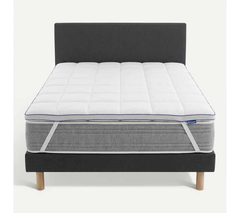 Surmatelas De Confort Moelleux 80x200cm - Qualité Hôtellerie - Fabrication Française