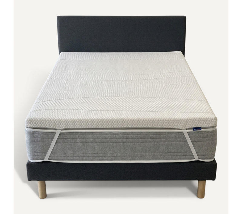 Surmatelas Mémoire De Forme 90x200 Cm - 7 cm d'épaisseur - Qualité Hôtellerie - Morphologique
