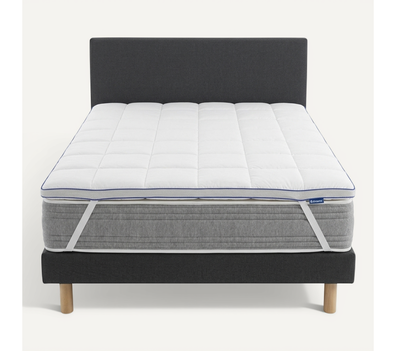 Surmatelas De Confort Moelleux 90x200cm - Qualité Hôtellerie - Fabrication Française