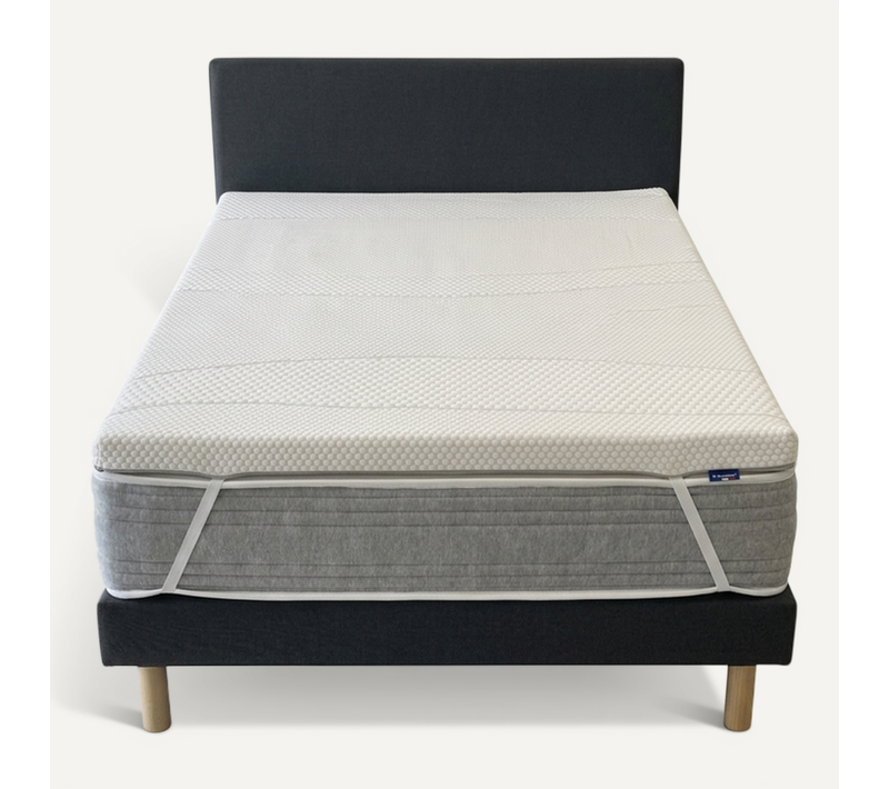 Surmatelas Mémoire De Forme 140x190 Cm - 7 cm d'épaisseur - Qualité Hôtellerie - Morphologique