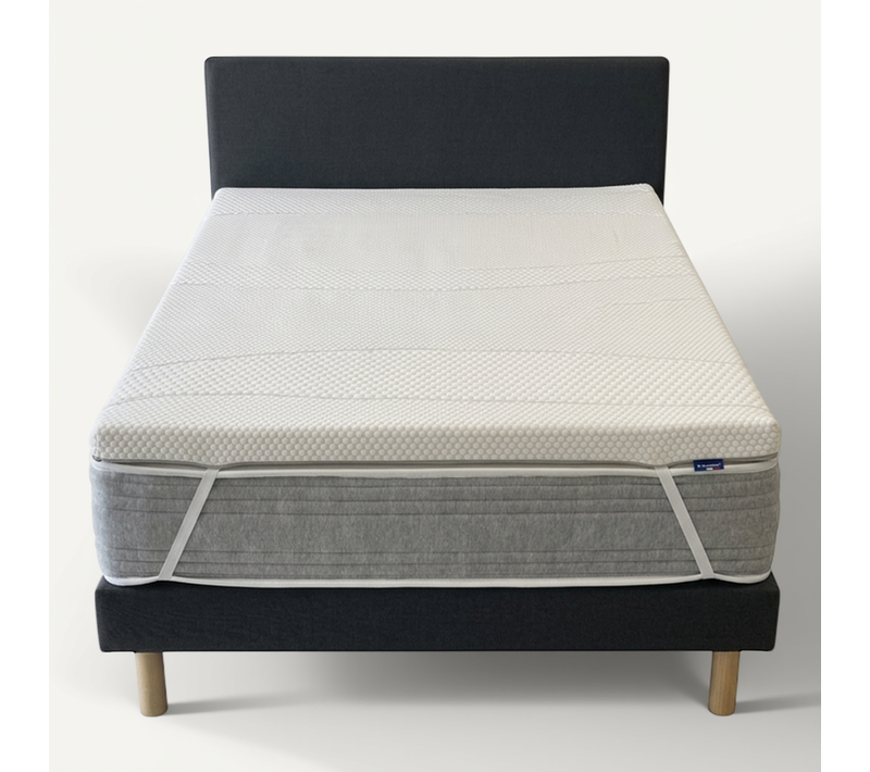 Surmatelas Mémoire De Forme 180x200 Cm - 7 cm d'épaisseur - Qualité Hôtellerie - Morphologique