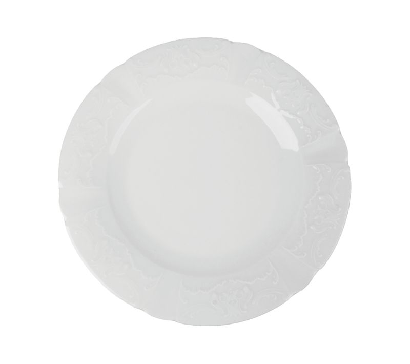 Assiette à dessert Ø 21 cm ULLIE Blanche