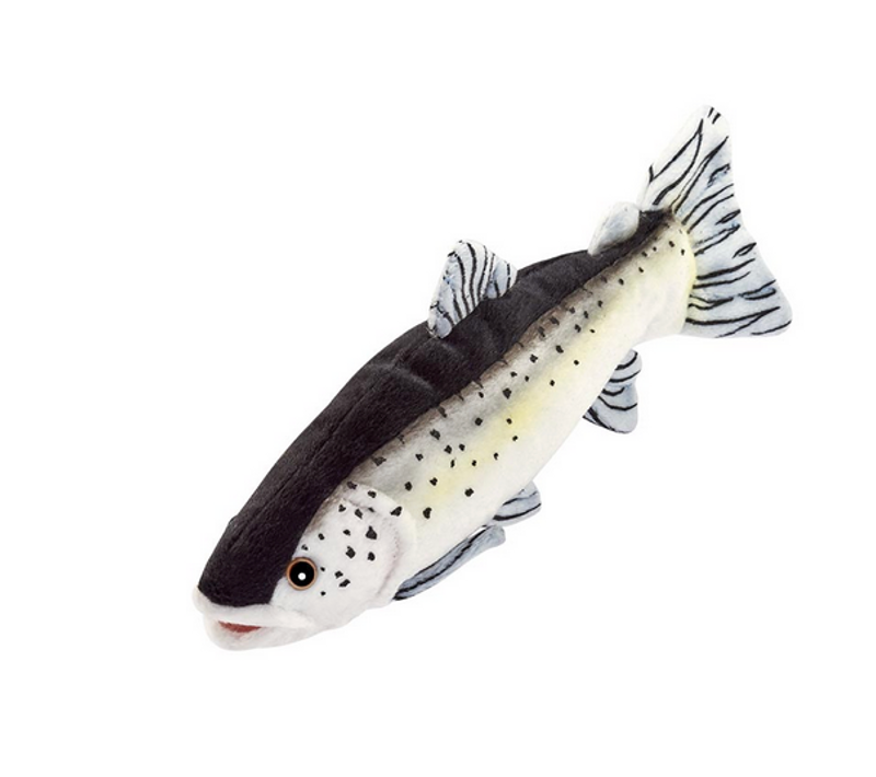Peluche Truite 27cm -