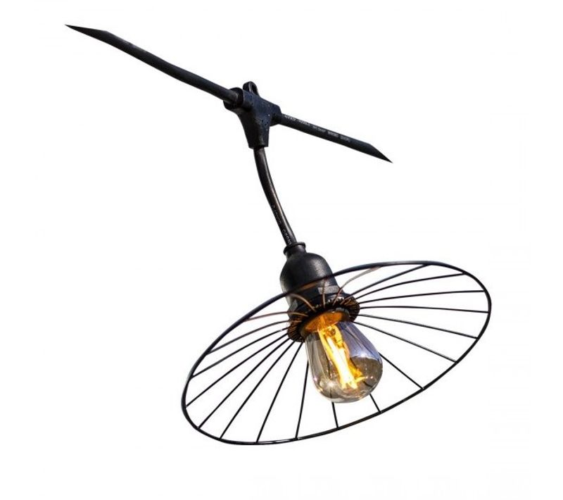 Guirlande Chic Cage 10 Ampoules E27 6m