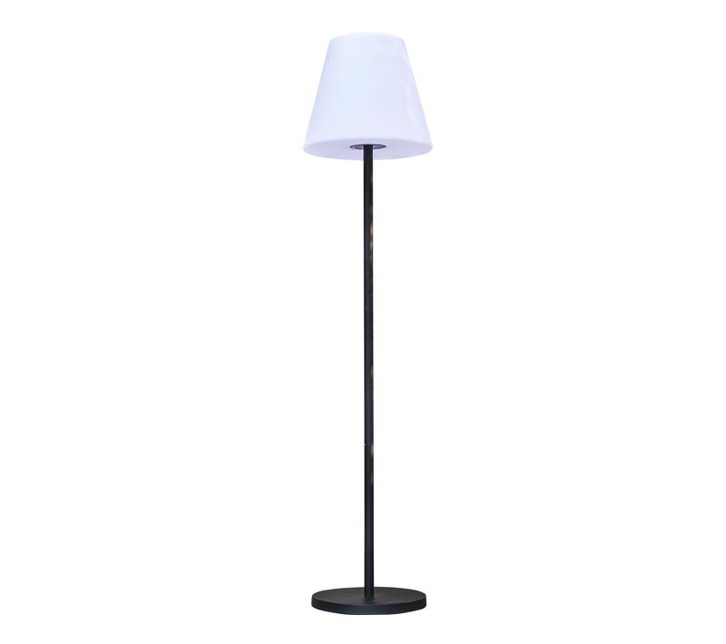 Lampadaire Lumineux Solaire Standy Blanc Acier H150cm