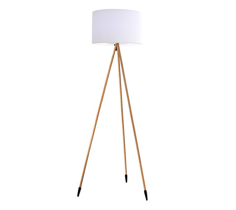 Lampadaire D'extérieur Sans Fil Tamboury Wood Rgb H150cm