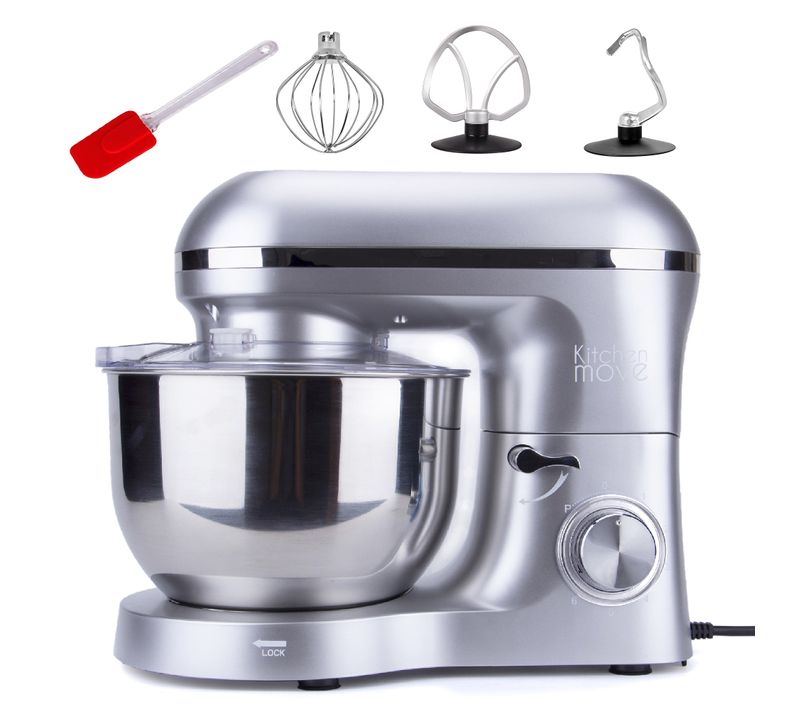 Robot Patissier Multifonction Viper Gris Acier 1500w