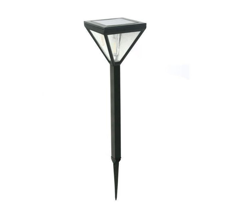 Lanterne Solaire Inox 25 Lm Blanc Chaud Ip44 – Batterie Incluse