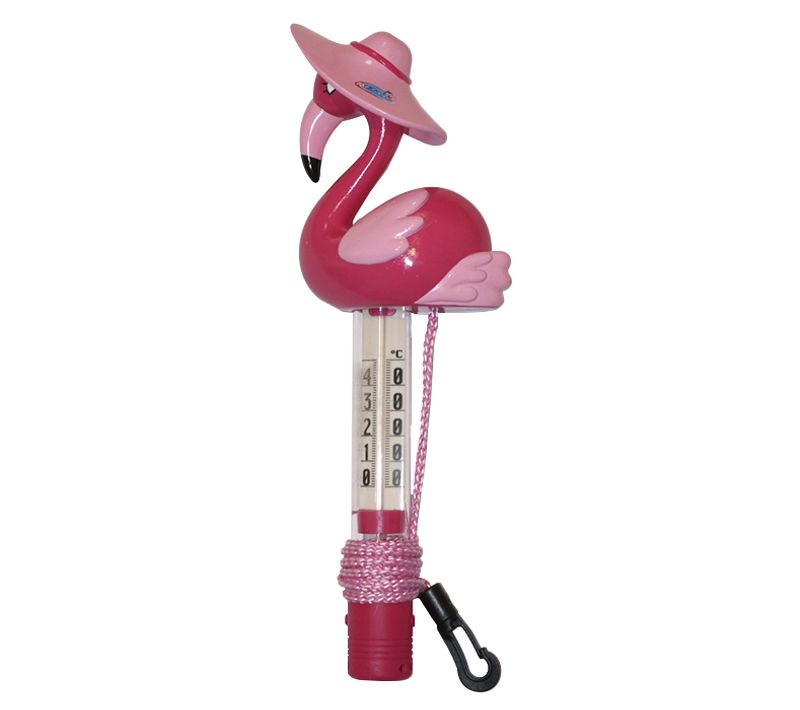 Thermometre De Piscine Flamant Rose Kerlis