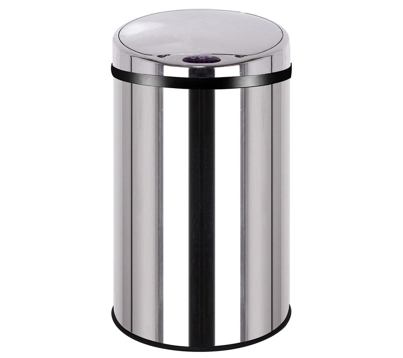 Poubelle Automatique Inox Artic Argent 30l