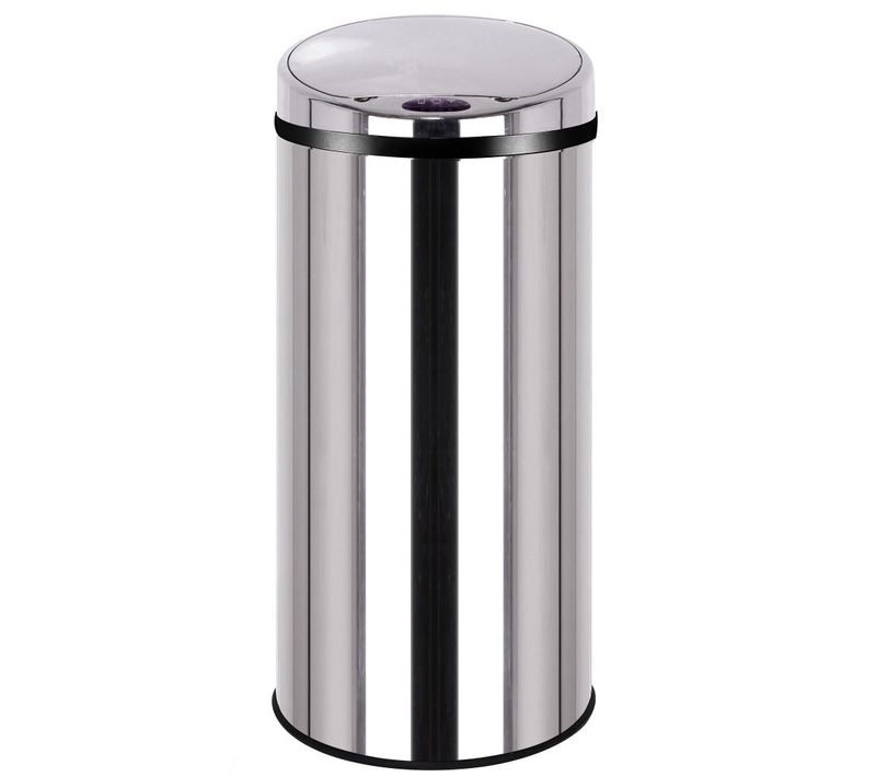 Poubelle Automatique Inox Artic Argent 42l