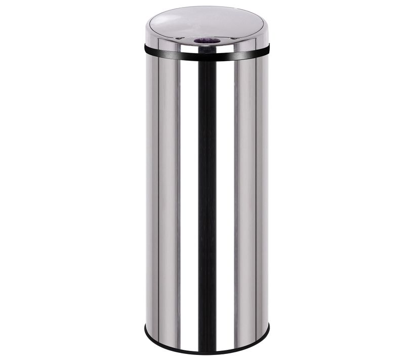 Poubelle Automatique Inox Artic Argent 50l
