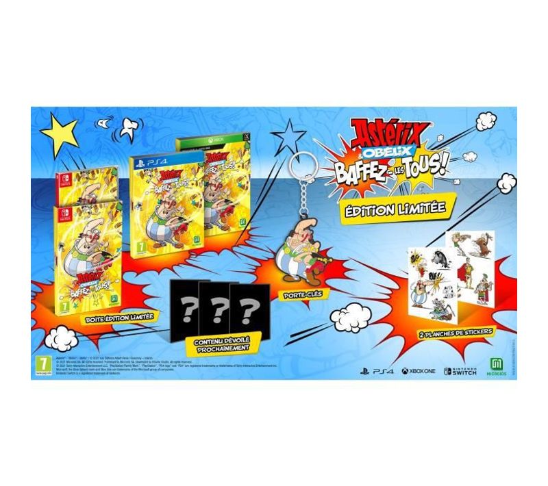 Astérix et Obélix : Baffez Les Tous! - Édition Limitée Jeu Switch