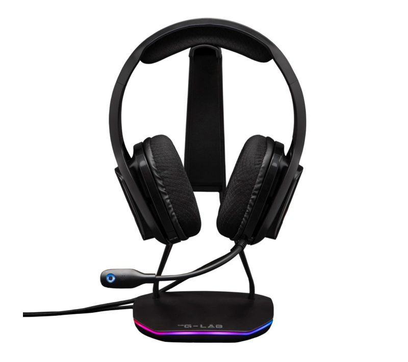 Pack gaming THE G-LAB Casque + Support But Croquez pour les prix