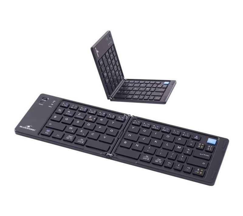 Clavier Sans Fil Pliable - Ordinateur, Tablette, Smartphone, TV - Touches Ciseaux - Kb-mini-fold/fr