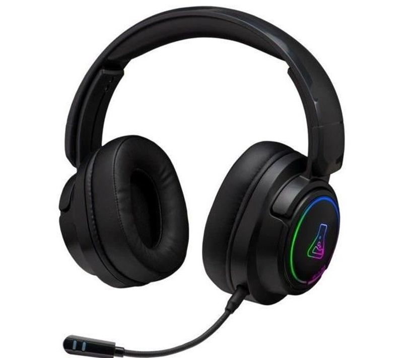 Casque Gamer Sans Fil - Korp Iridium - Microphone - Rgb - PC/ps4/xbox One - Noir