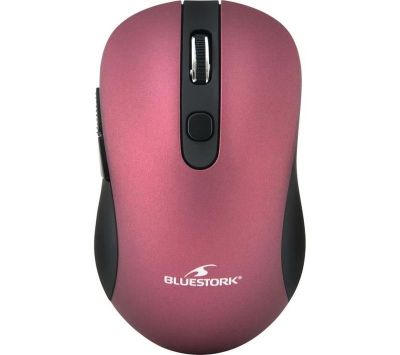 Office 60 Souris Sans Fil – Violet Métallisé, 6 Boutons, USB-c