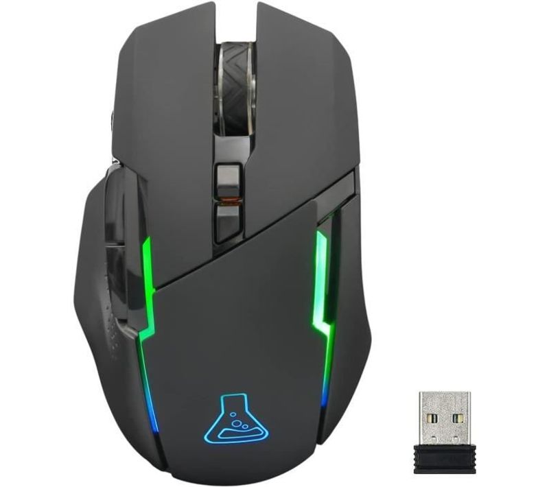 Souris Gamer Sans Fil - Kult Ceasium - Noir