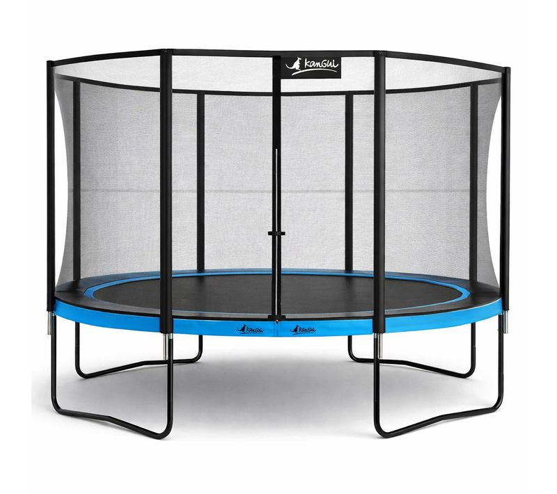 Trampoline De Jardin D. 430cm + Filet De Sécurité - Punchi 430 Bleu