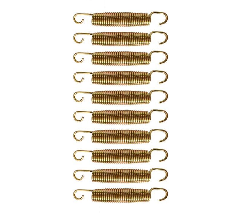 Lot De 10 Ressorts Trampoline Gold 140 Mm