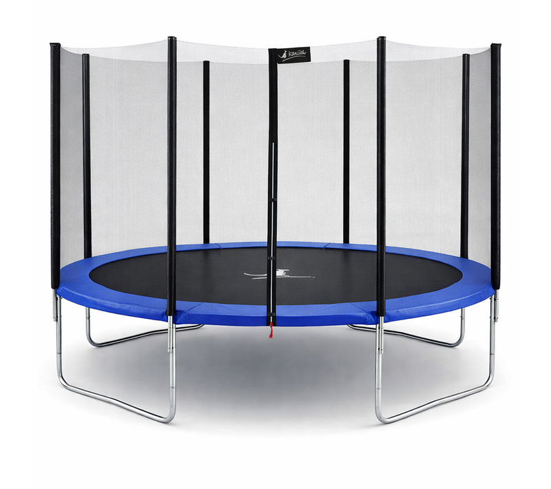 Trampoline Rond Bleu D. 430cm Avec Filet De Protection