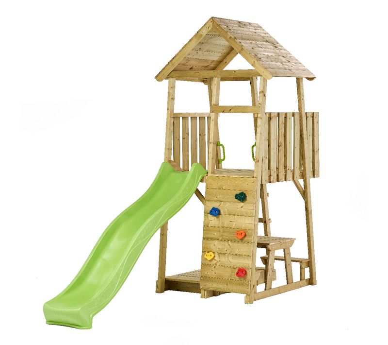 Tour De Jeux Bois : Toboggan, Escalade, Cabane, Table Et Bac à Sable Wiki