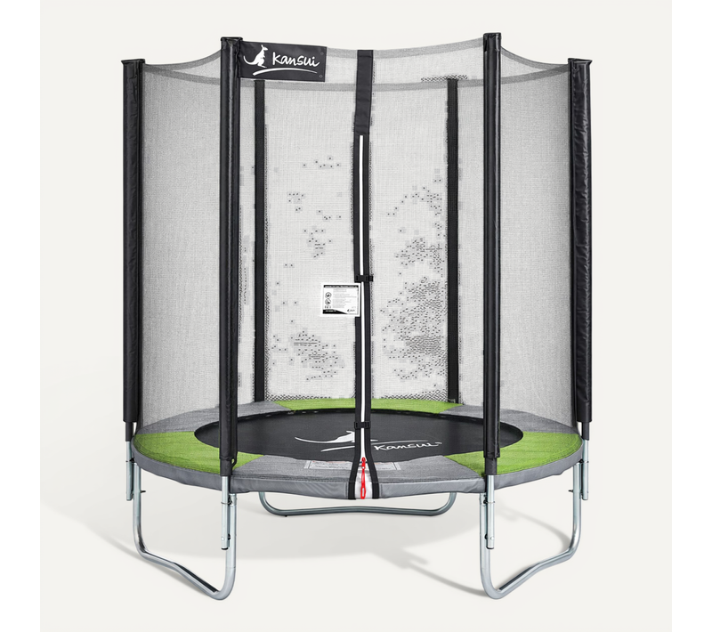 Trampoline Rond D. 180cm Avec Filet De Sécurité - Ralli 180