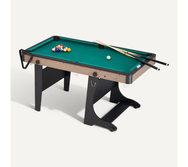 Billard Américain Pliable - 2 Joueurs - Compact Et Pratique