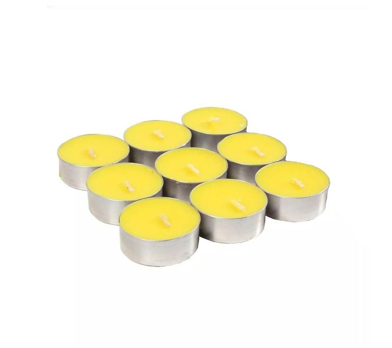 Lot De 9 Bougies Anti-moustique à La Citronnelle – Extérieur