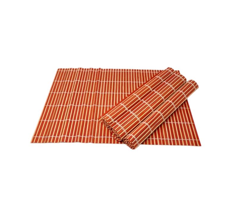 2 Lots De 4 Sets De Table En Bambou - Résistants Et Faciles à Nettoyer