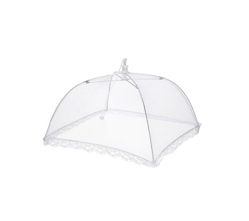 Cloche Alimentaire Pliable En Maille Pour Protection Anti-insectes Et Conservation Des Aliments