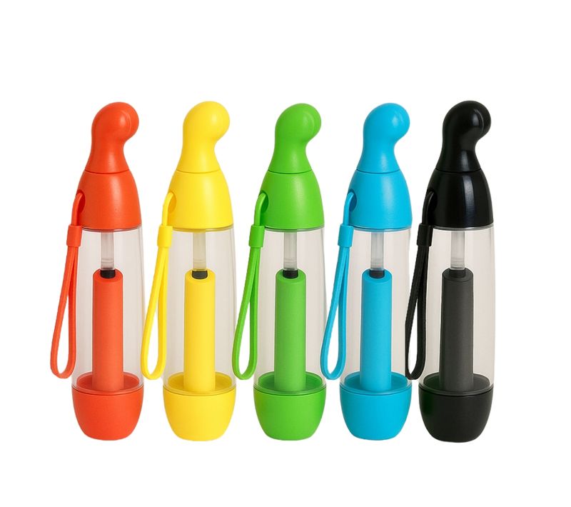 Pack De 2 Vaporisateurs Brumisateurs Manuels Rechargeables 22 Cm Portables Couleur Aléatoire Idéal R