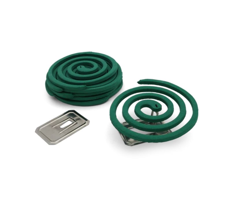 Pack 10 Spirales Anti-moustiques Citronnelle + 2 Socles