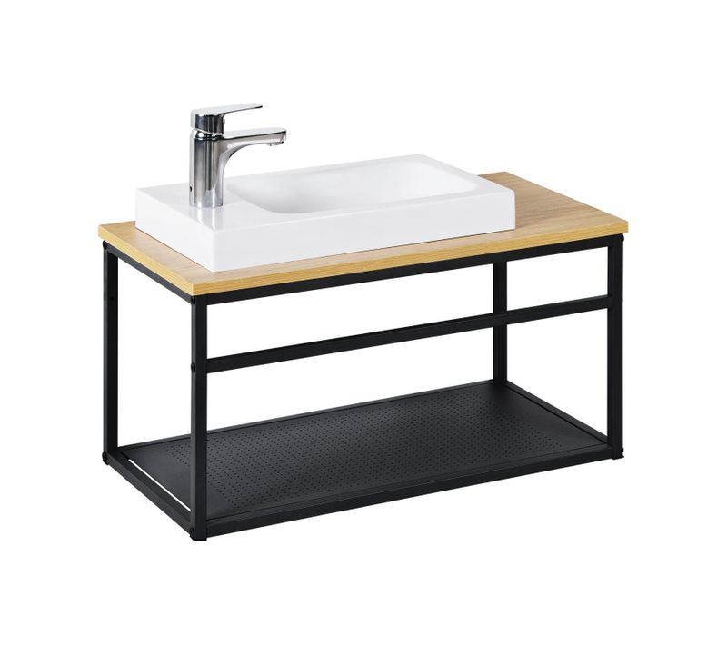 Ensemble Lave-mains Wilo Grande Largeur Avec Robinet 60cm