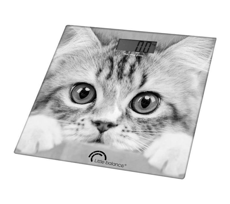 Pese Personne Électronique - Design The Cat - 180kg 100g