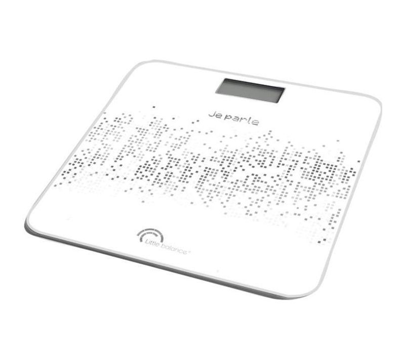 Pese-personne Électronique Parlant Voice 180kg / 100g - Noir