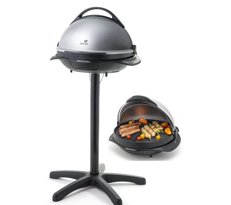 Barbecue Électrique 2 En 1  Sur Pied Et Sur Table Easy Grill