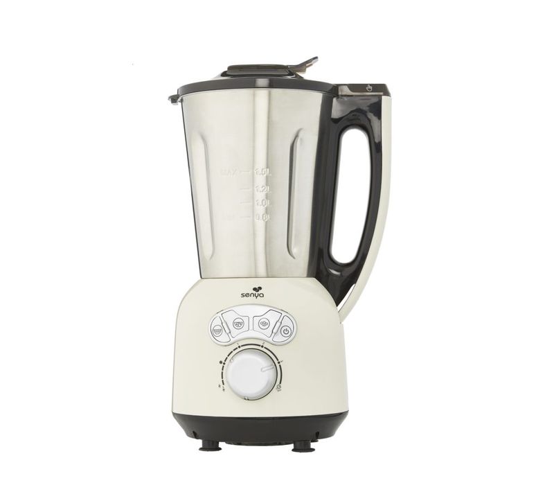 Blender Chauffant Inox Crème Cook et Ice V3 Blender Smoothie 1,5l