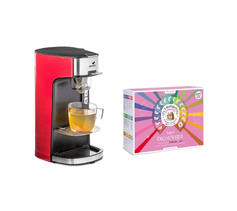 Machine à Thé Tea Time et Coffret Découverte