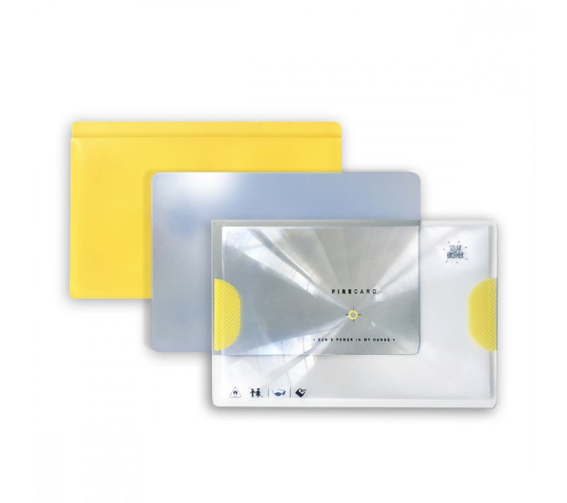 Miroir Et Allume Feu Solaire Argent