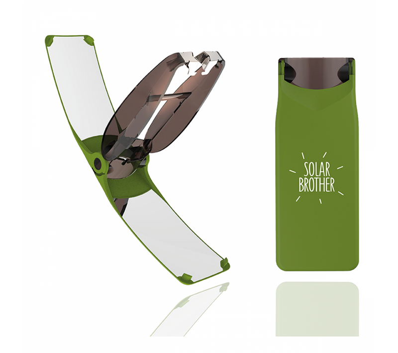 Briquet Solaire Suncase Gear Vert