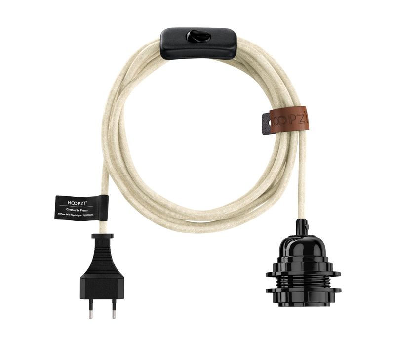 Bala Nature - Fil Electrique Tissu Bala - 4,5m