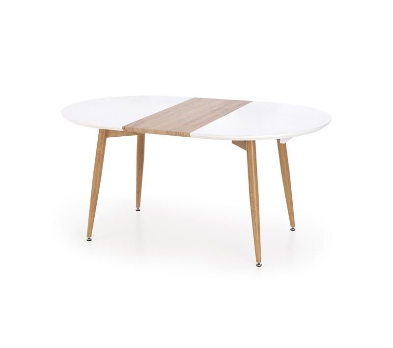 Table à Manger Scandinave Avec Rallonge 160-200cm X 90cm Harry