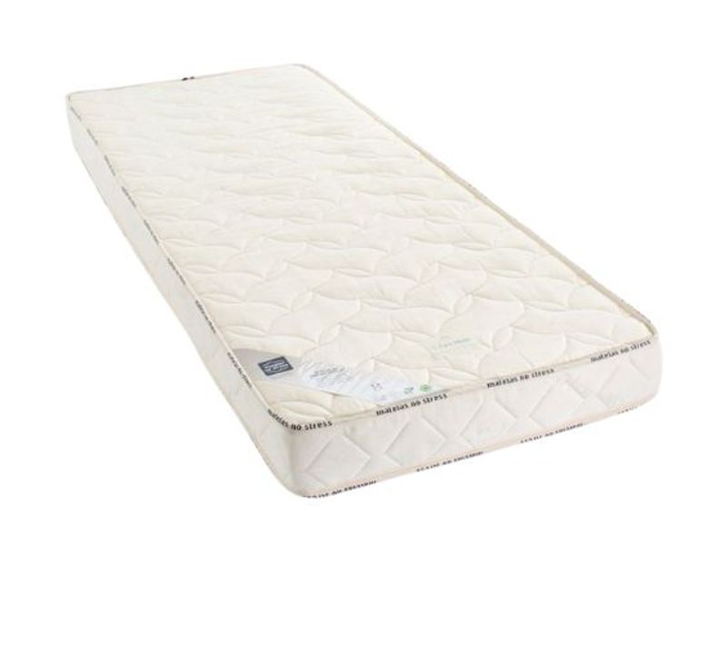 Matelas Mousse 160x200 Essentiel Bio Ferme Épaisseur 12 Cm Coton Bio
