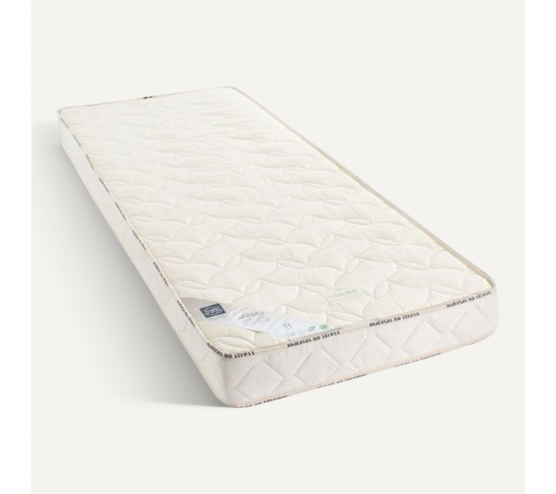 Matelas Mousse 160x190 Essentiel Bio Ferme Épaisseur 12 Cm Coton Bio