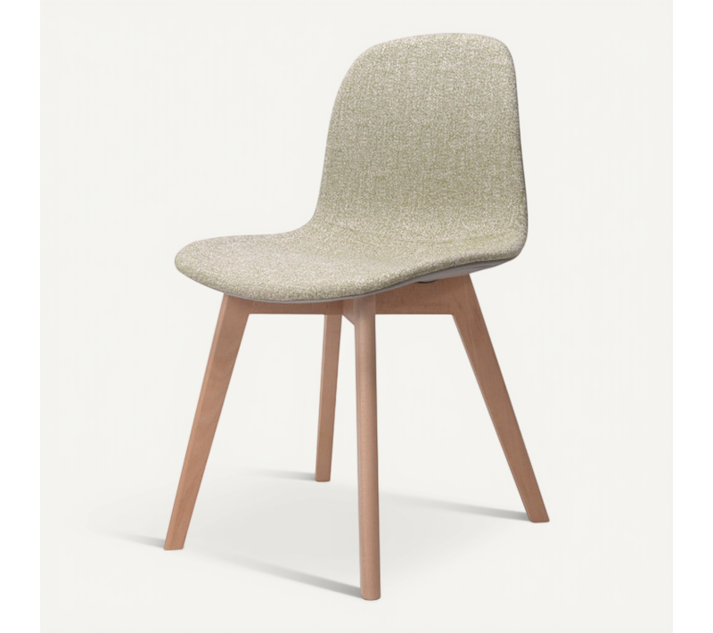 Chaise De Salon Confortable En Tissu Anna Verte