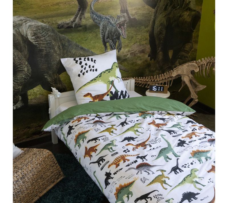 Parure De Lit Enfant 140x200 Cm Coton Cretace