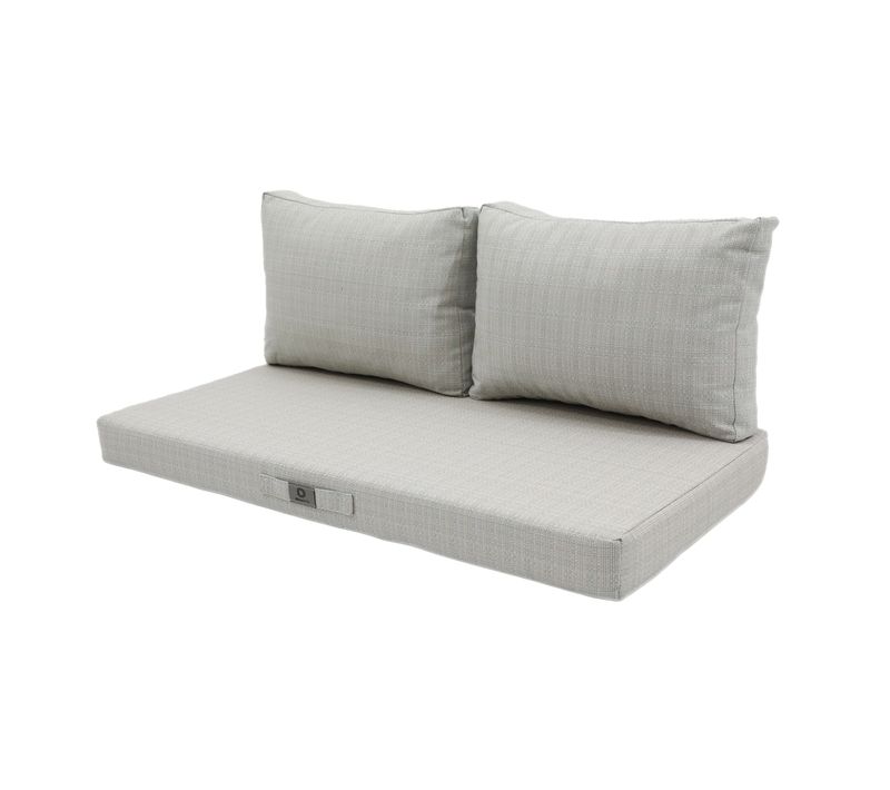 Coussins Pour Salon De Jardin Déhoussable 120x60cm - Turquoise Chiné